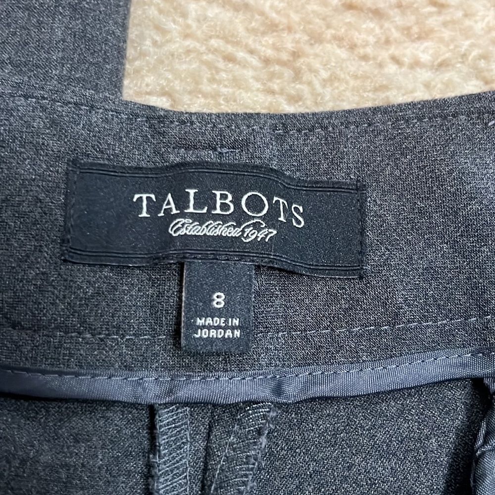 Talbots grey pants - Picture 2 of 6